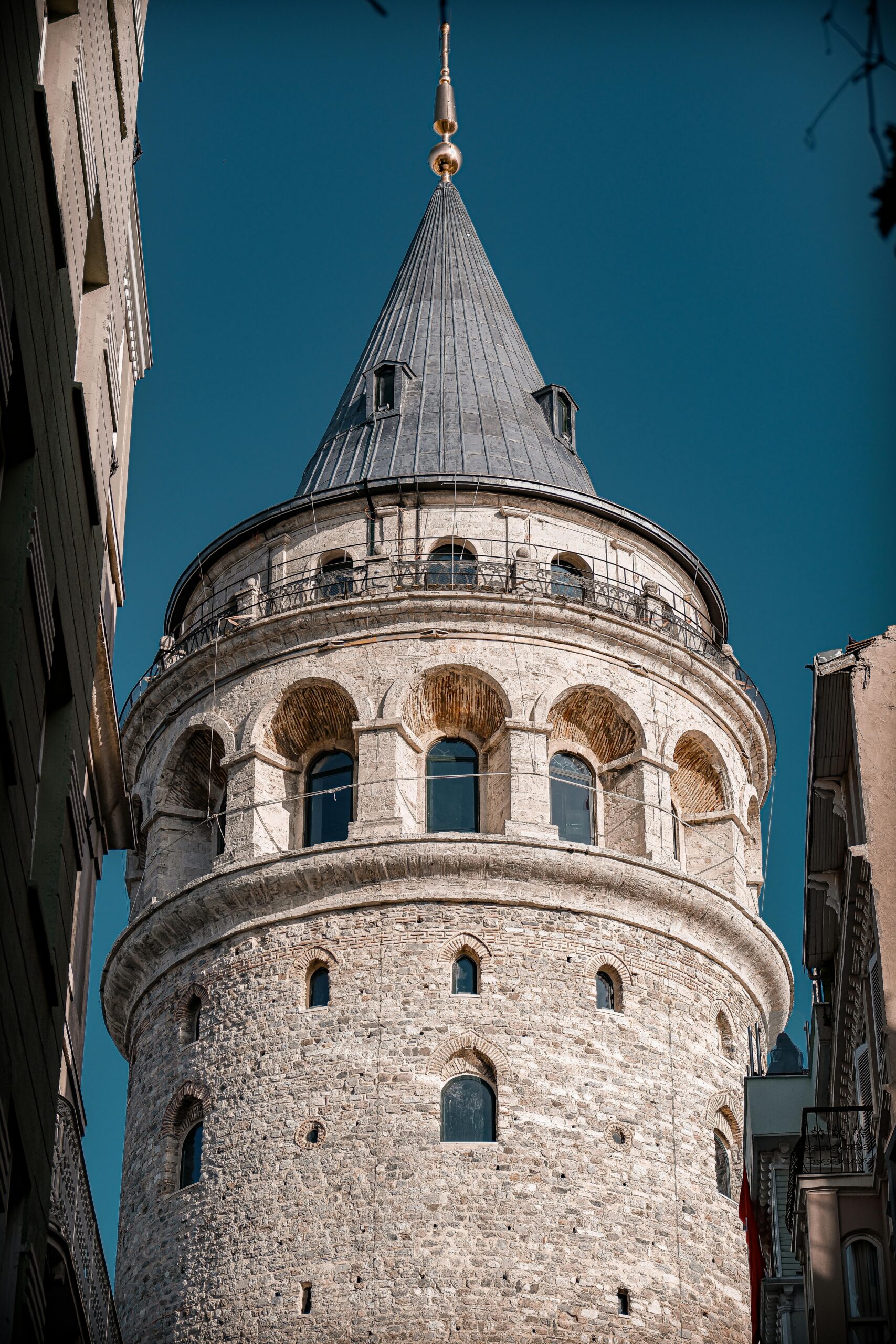 A breathtaking view of the Bosphorus from the iconic Galata Tower, where Istanbul’s rich history meets its vibrant present.